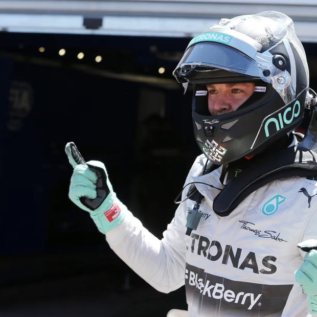 2016 Nico Rosberg Signed Mercedes AMG F1 Race Spec Gloves - Image 2