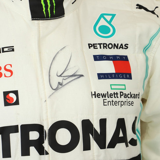 2019 Lewis Hamilton Signed Original Worn Mercedes AMG F1 Suit - Image 2