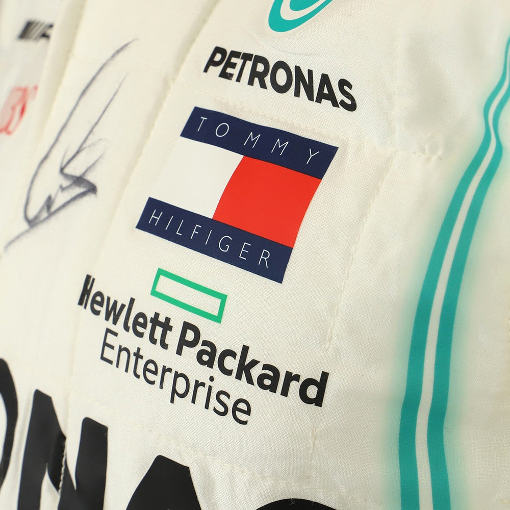 2019 Lewis Hamilton Signed Original Worn Mercedes AMG F1 Suit - Image 3