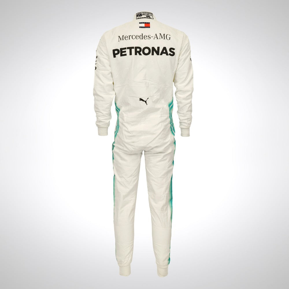 2019 Lewis Hamilton Signed Original Worn Mercedes AMG F1 Suit - Image 5