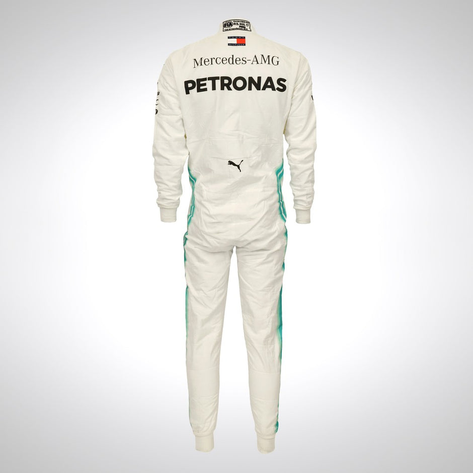 2019 Lewis Hamilton Signed Original Worn Mercedes AMG F1 Suit - Image 5