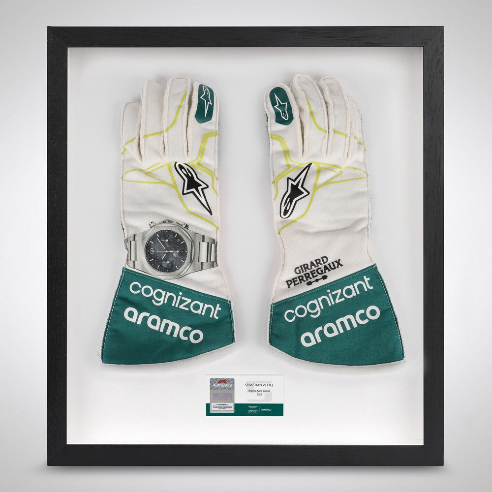 2022 Sebastian Vettel Aston Martin F1 Race Spec Gloves