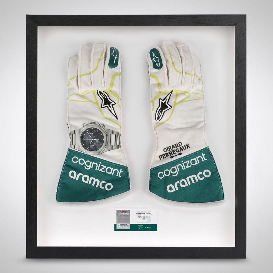 2022 Sebastian Vettel Aston Martin F1 Race Spec Gloves