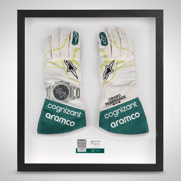 2022 Sebastian Vettel Aston Martin F1 Race Spec Gloves