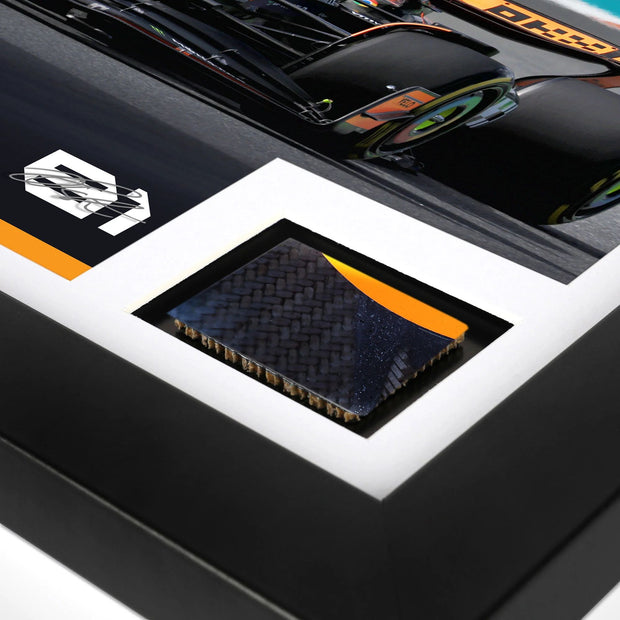 2024 Oscar Piastri Race Used McLaren F1 Bodywork & Photo Limited Edition - Image 2