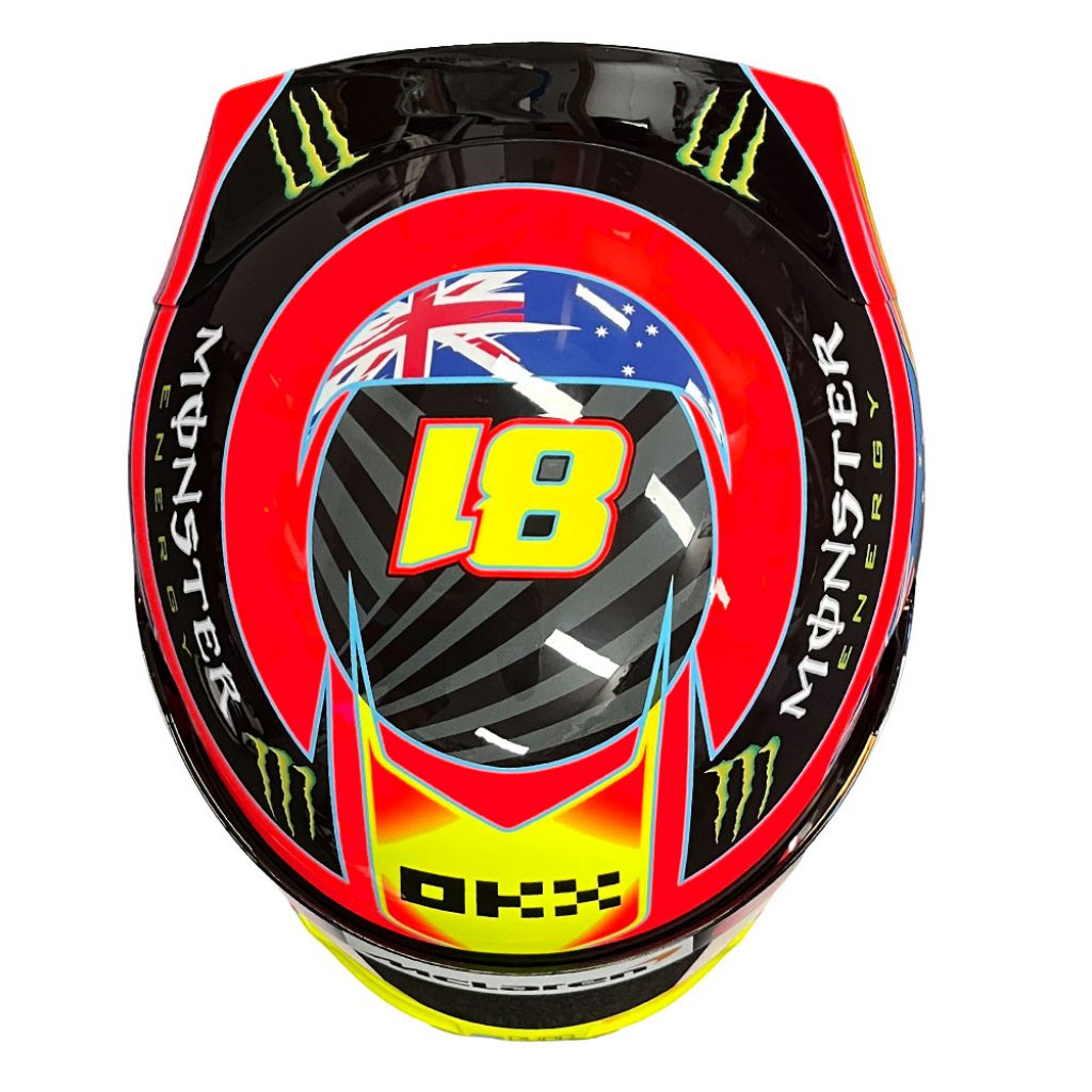 2025 Oscar Piastri Full Size Edition McLaren F1 Replica Helmet