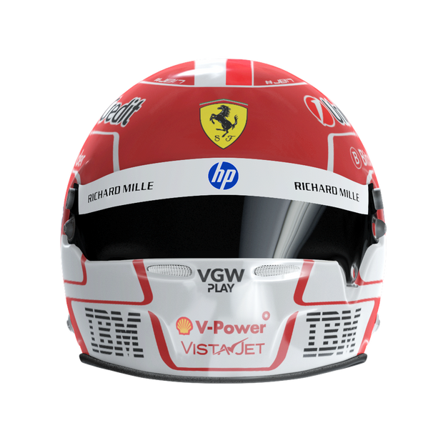 2025 Charles Leclerc Full Size Edition Ferrari F1 Replica Helmet