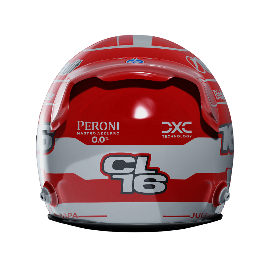 2025 Charles Leclerc Full Size Edition Ferrari F1 Replica Helmet