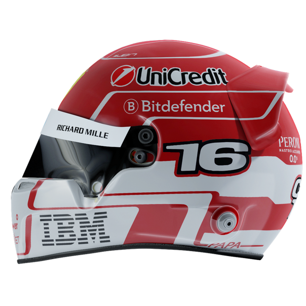 2025 Charles Leclerc Full Size Edition Ferrari F1 Replica Helmet